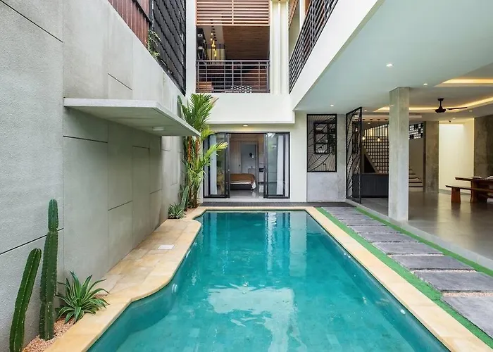 Langma 6br Rooftop & Pool Paradise Canggu (Bali)